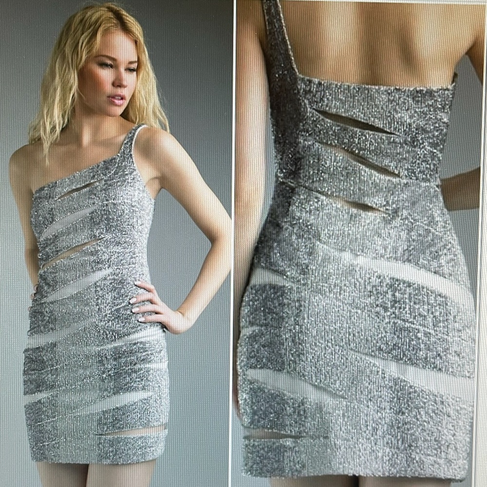 Basic Black Label Cut-Out Dress NWT